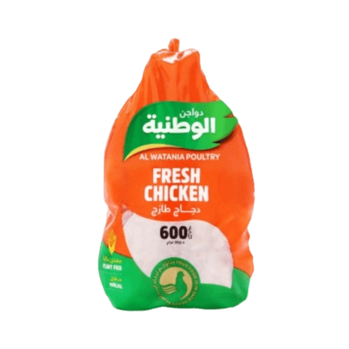 الوطنيه دجاج طازج 600جم