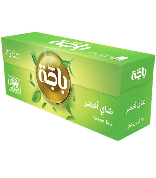 باجة شاي اخضر  25فتلة