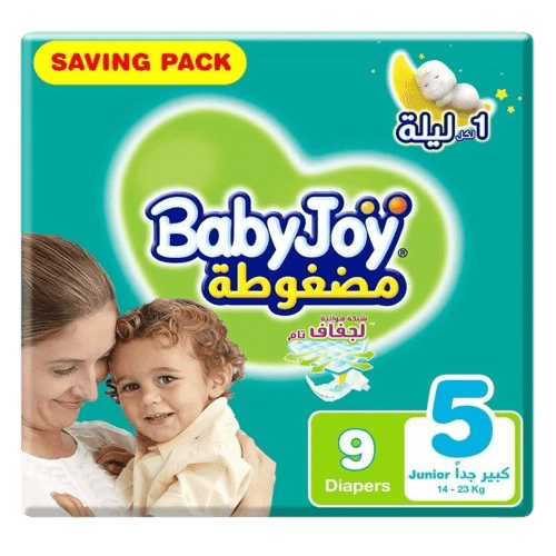 حفائظ بيبي جوي رقم (5) 25146 عبوه9