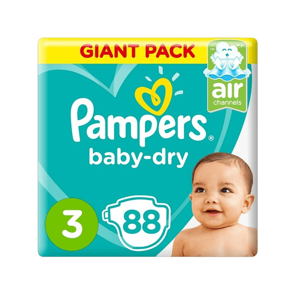 حفائظ بامبرز عادي رقم (3) عبوة*12