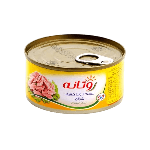 روتانه لحم تونه خفيف شرائح بزيت نباتي 80جم