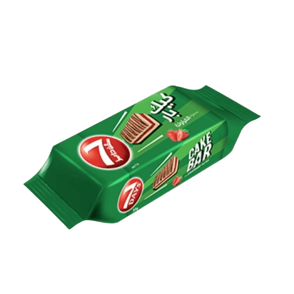 سفن دايز كيك بار الفراوله  25جم