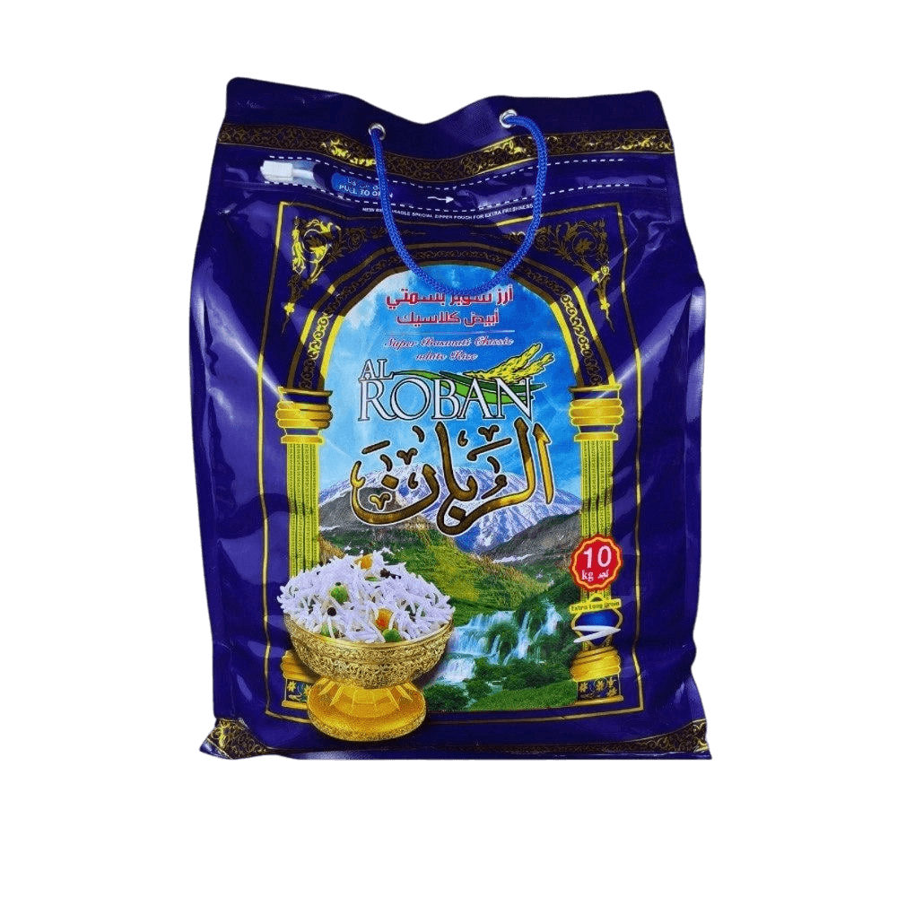 الربان ارز سوبر بسمتي أبيض كلاسيك 10كيلو