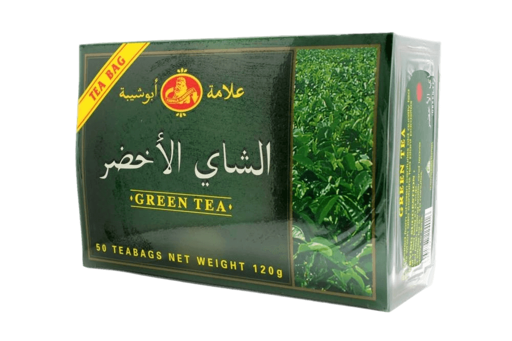 شاي اخضر ابو شيبه (50)كيس 150جم