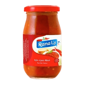 شطة رنا حمراء مهروس 250 جم