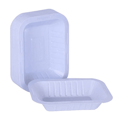 صحون مستطيل مقاس نص