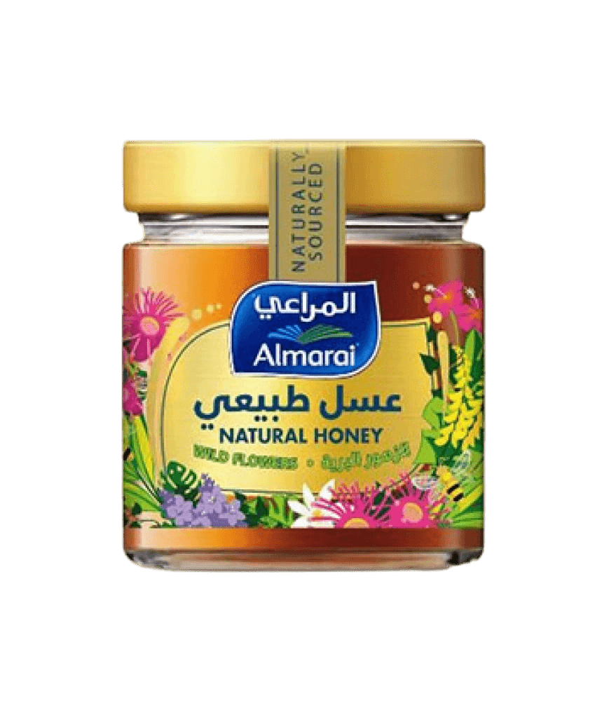 المراعي عسل  طبيعي الزهور البرية 500جم