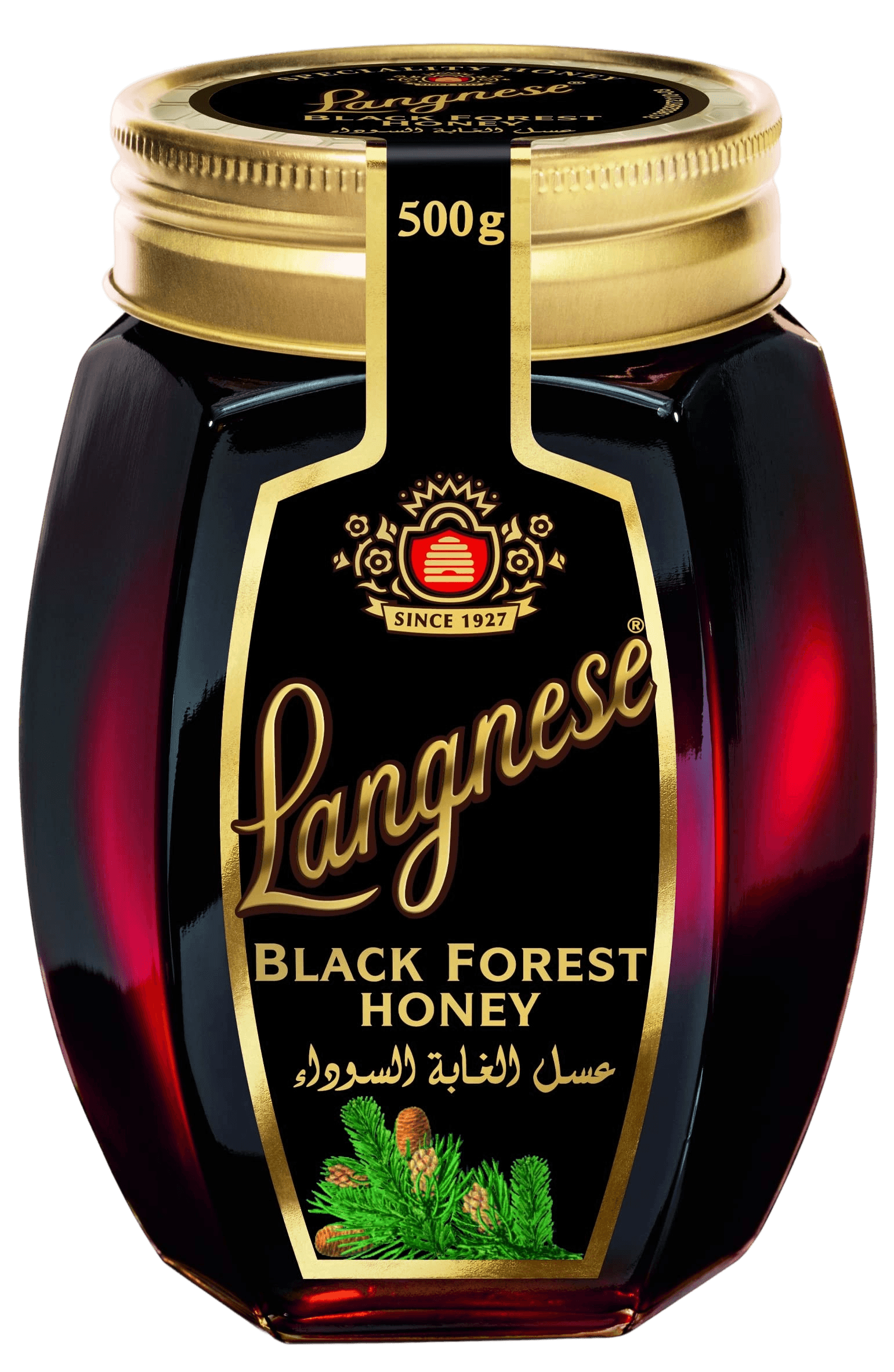 لانجنيزا عسل الغابه السوداء 500جم