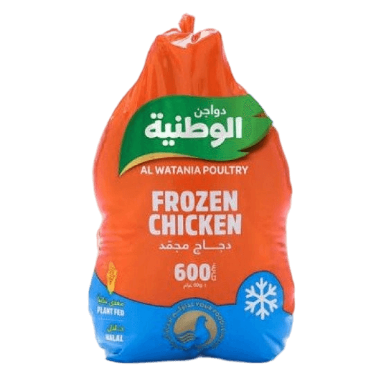 الوطنية دجاج مجمد 600جم