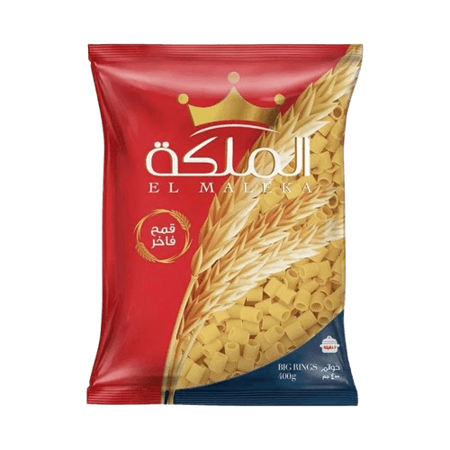 الملكه مكرونه خواتم 400جم