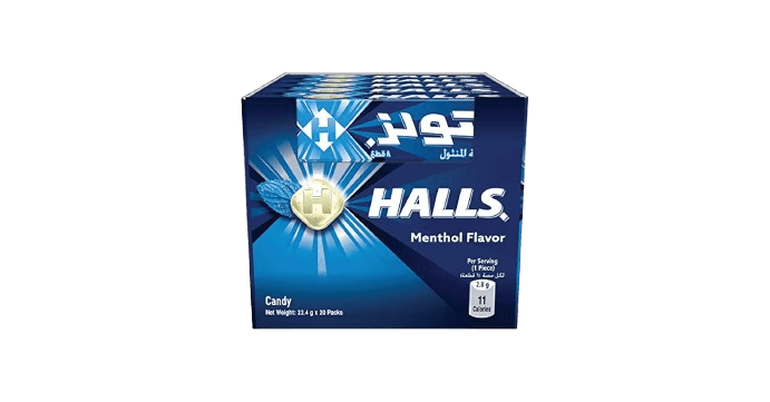 هولز حلوي جافه ساده بنكهه النعناع 22.4 جم