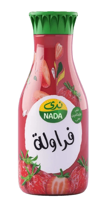 ندي عصير فراوله 1.3لتر
