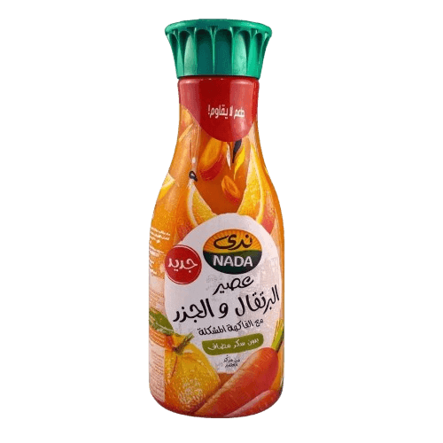 نندي عصير البرتقال والجزر1.3لتر