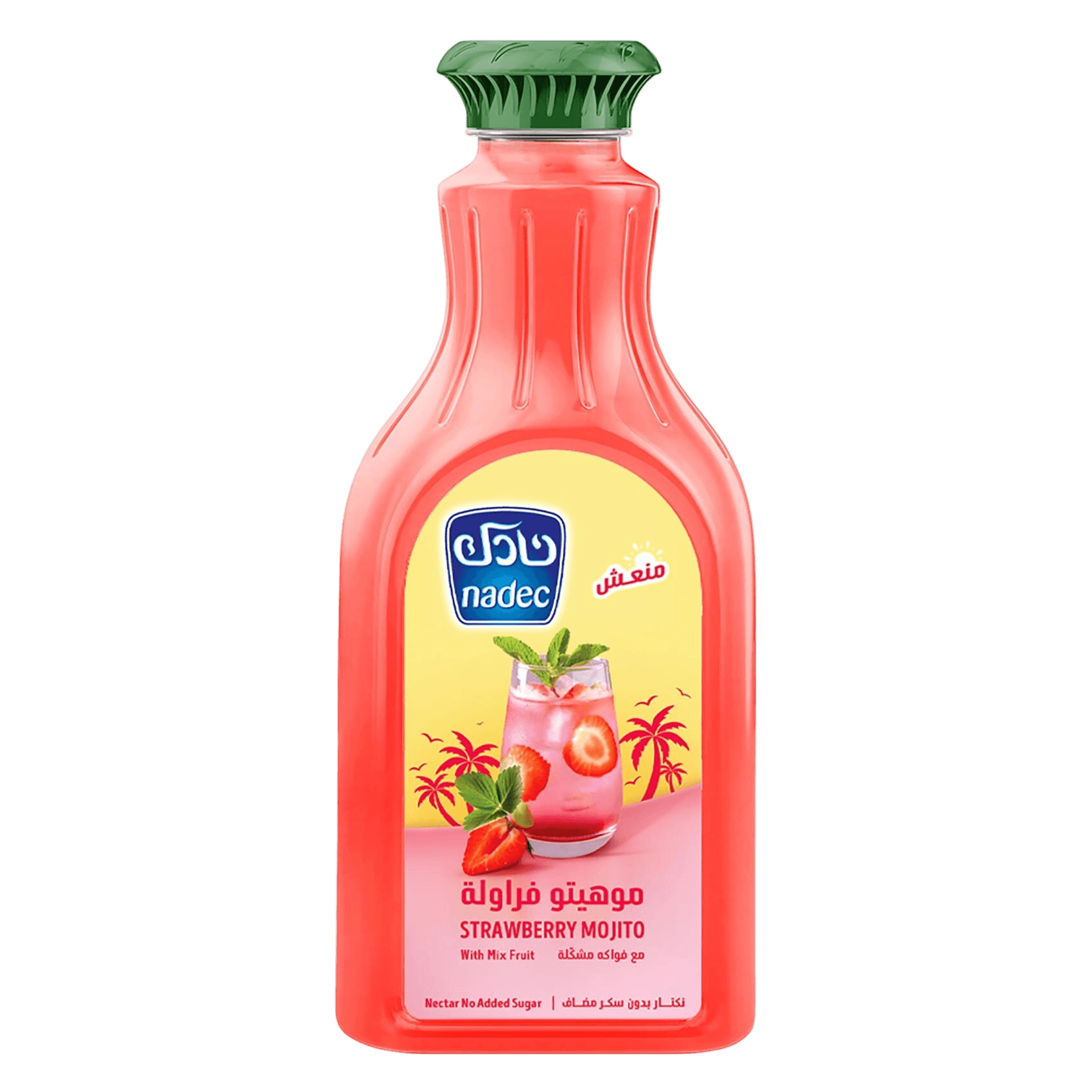 نادك نكتار موهيتو الفراولة مع الفواكة 1.3 لتر