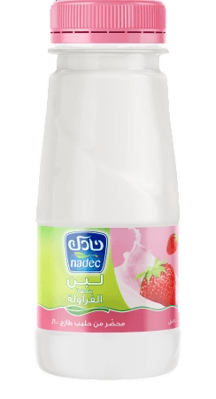 نادك لبن بالفراوله 180مل