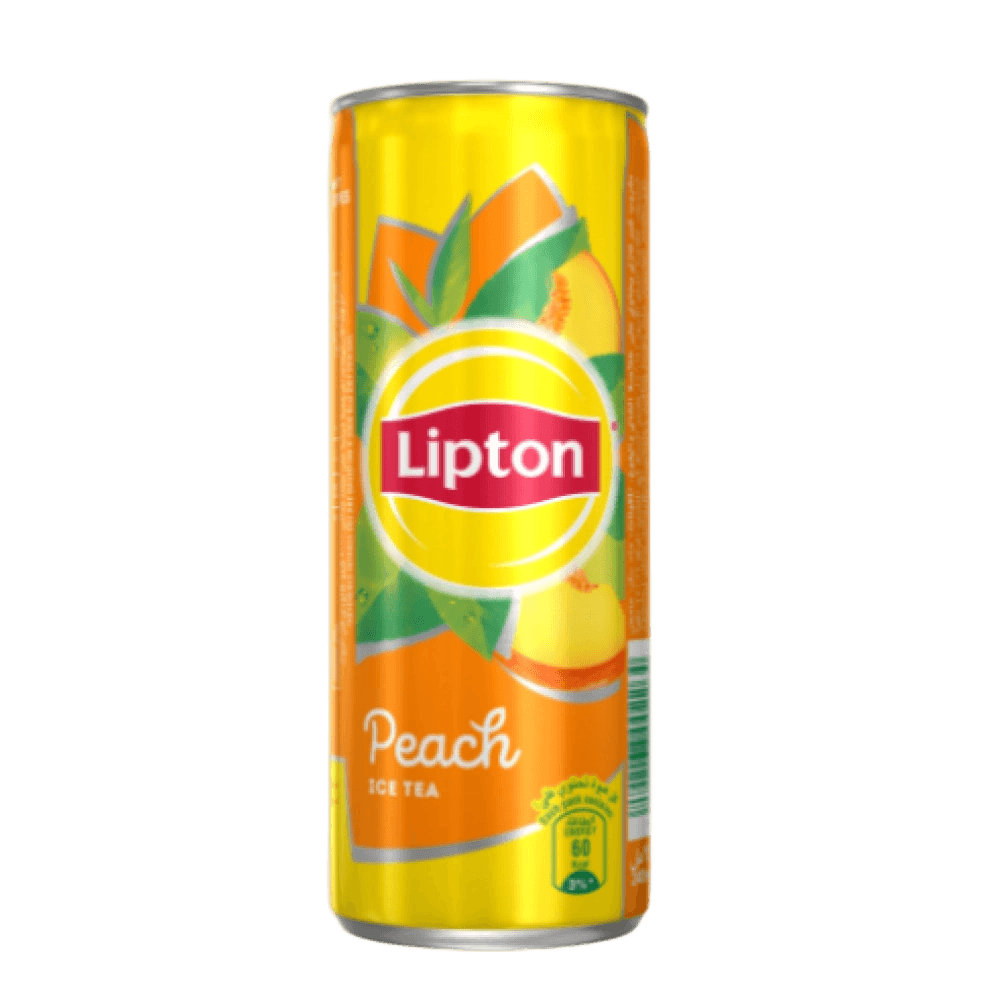 ليبتون ايس تي خوخ 240مل