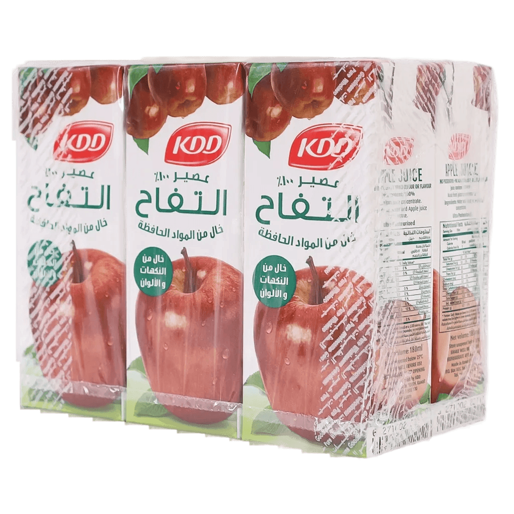 كي دي دي عصير تفاح 180مل