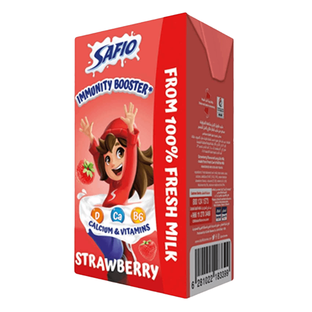 صافيو حليب فراوله 140مل