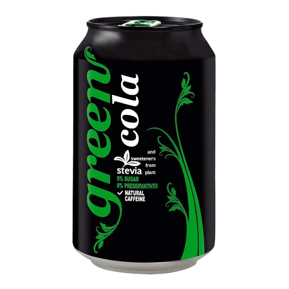 جرين كولا بدون سكر مشروب غازي  330مغ