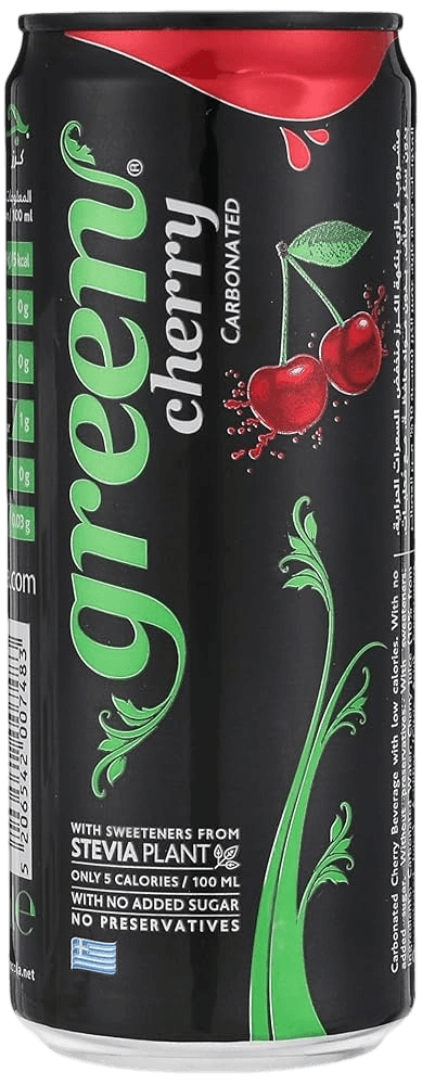 جرين كرز الاخضر غازية 330مل