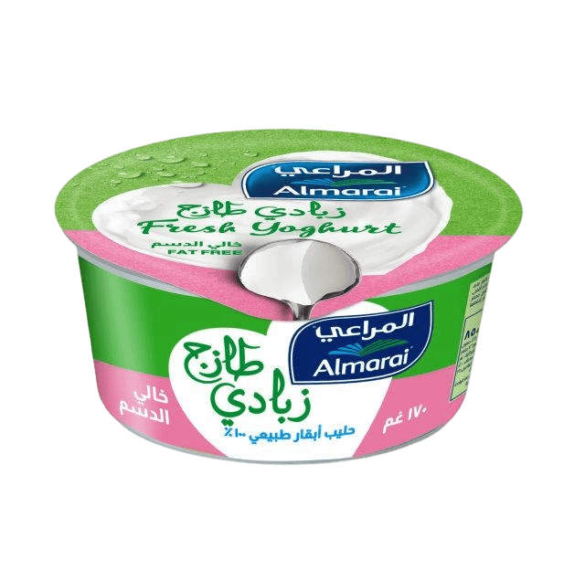 المراعي زبادي خالي الدسم 170جم