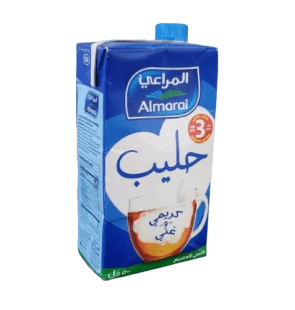 المراعي حليب كامل الدسم 500مل