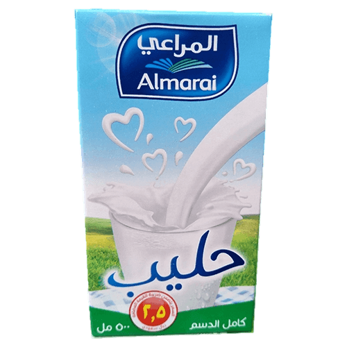 المراعي حليب طويل الاجل500 مل