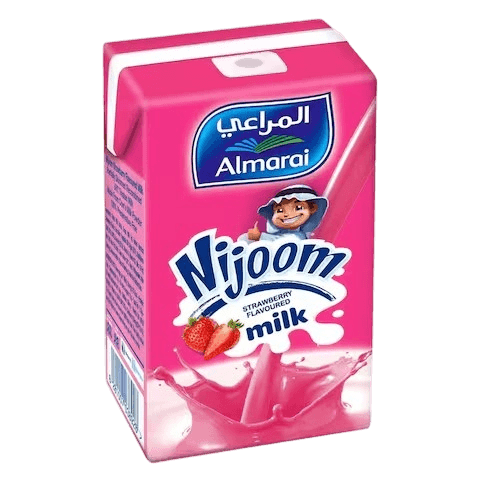 المراعي حليب طويل الاجل بنكهة الفراولة 150مل