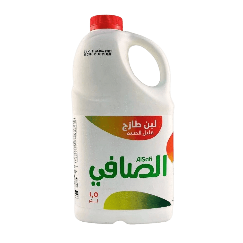 الصافي لبن طازج قليل الدسم 1.5لتر