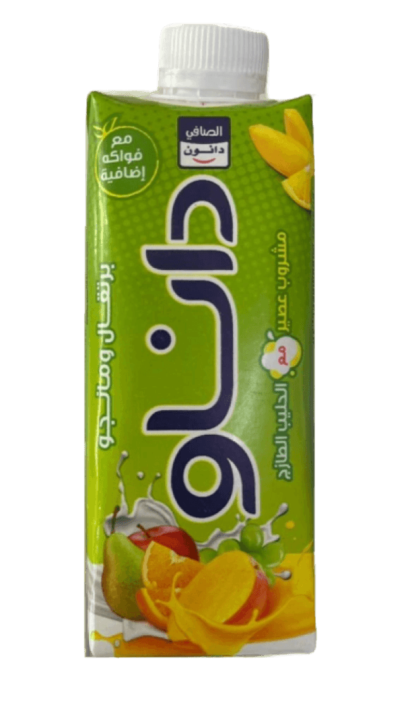 الصافي داناو برتقال ومانجو180 مل