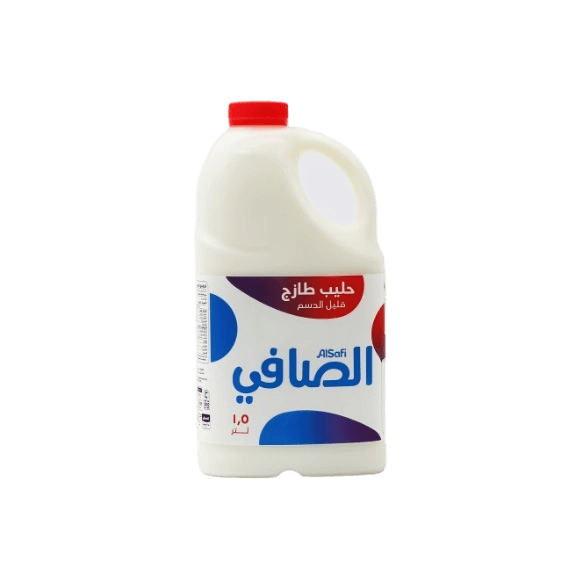 الصافي حليب قليل الدسم 1.5لتر