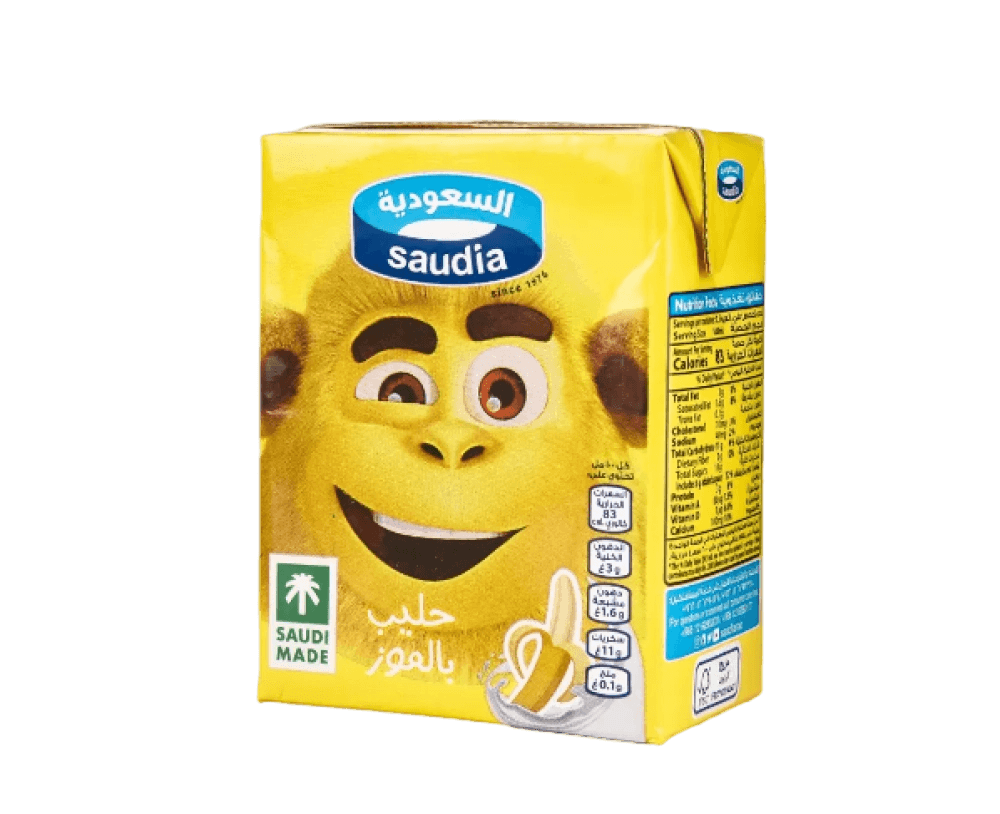 السعوديه حليب الموز200مل