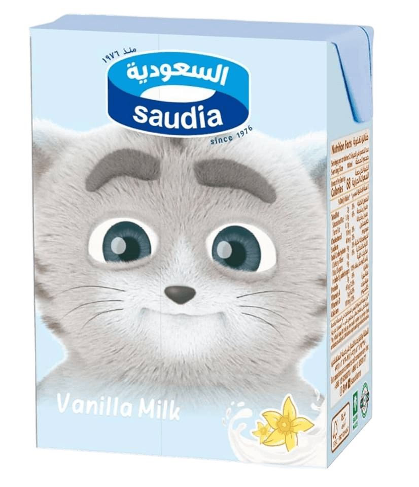 السعوديه حليب الفانيلا 200مل