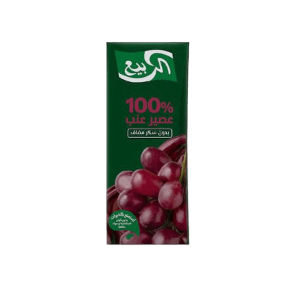 الربيع عصبر  عنب   185مل