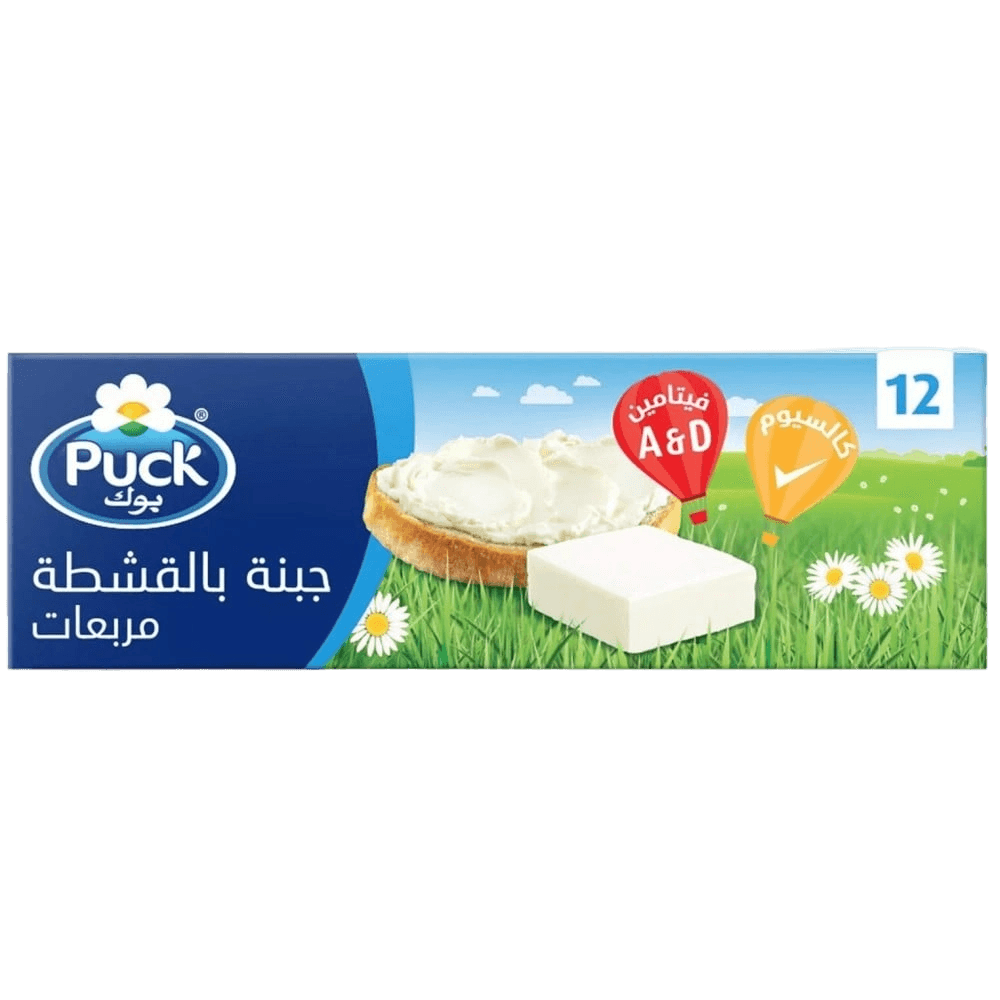 بوك جبنه بالقشطه مربعات 216جم (12)قطعه