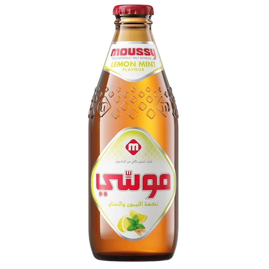 موسي شراب الشعير بنكهة  الليمون و النعناع 275مل
