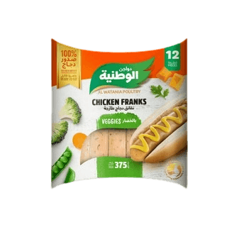 الوطنية نقانق طازجة بالخظار375 جم