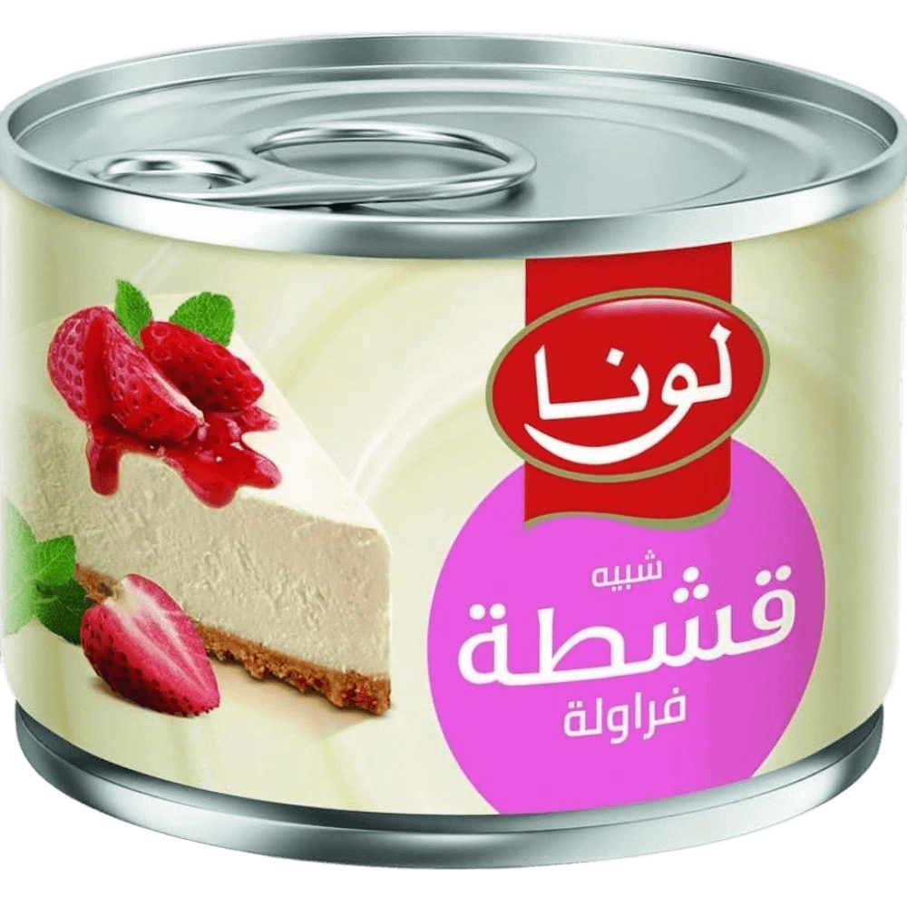 لونا شيبه قشطة فراولة 155جم