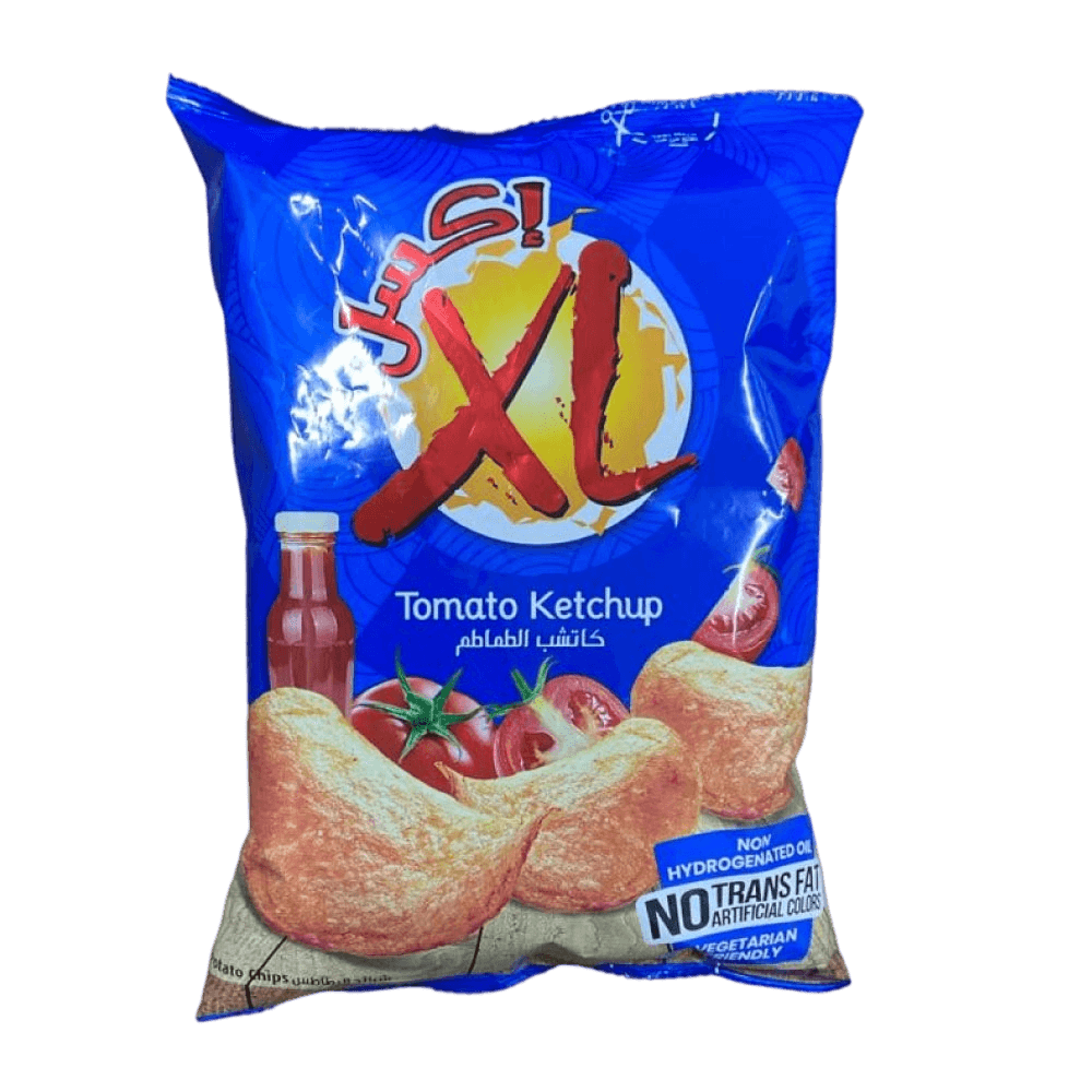 إكسل كاتشب الطماطم شرائح البطاطس 100جم