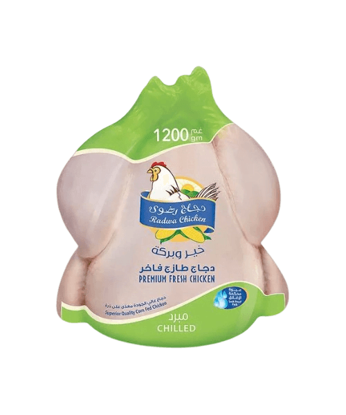 رضوي دجاج مبرد اطباق 1200جم