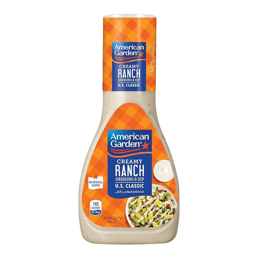 أمريكان جاردن صلصة وغموس رانش 267 مل