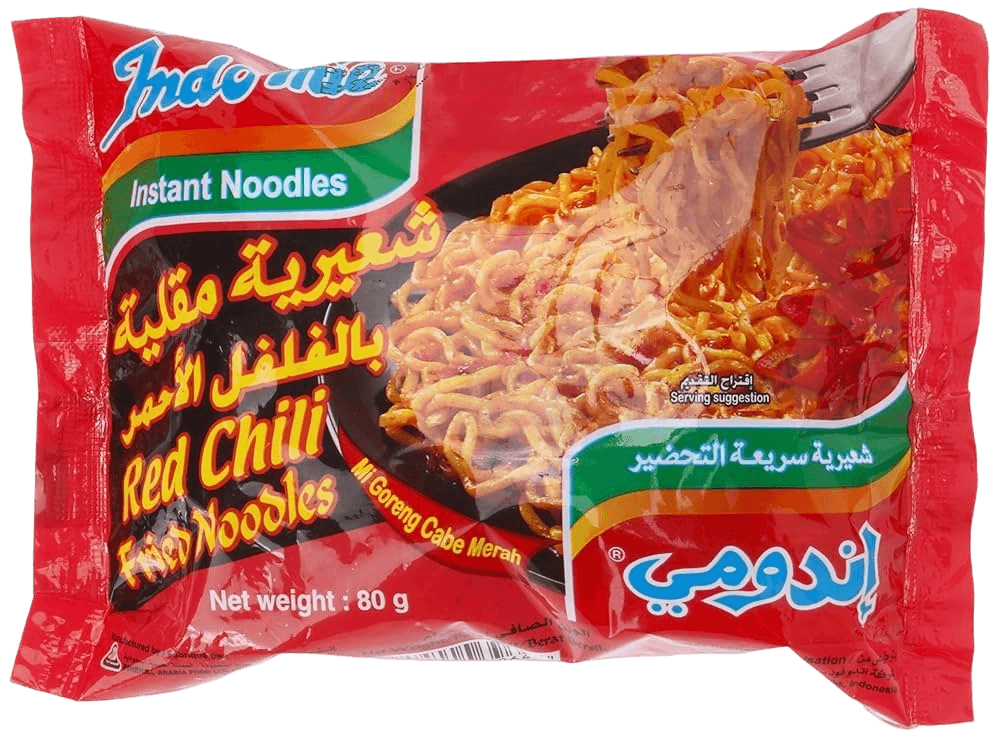 اندومي شعيرية بالفلفل الاحمر 80 جم