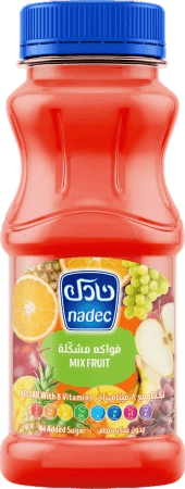 نادك عصير فواكة مشكلة نكتار مع 8 فيتامينات 180 مل