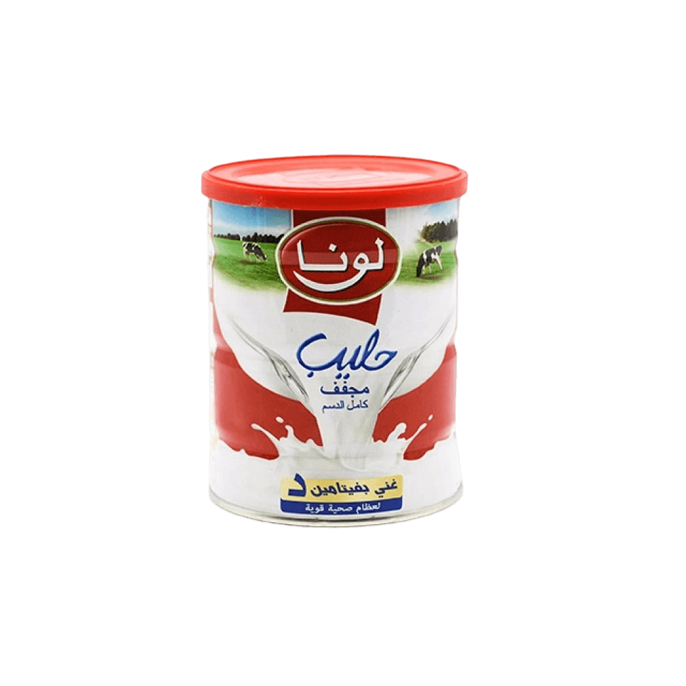 لونا حليب مجفف كامل الدسم 400 جم