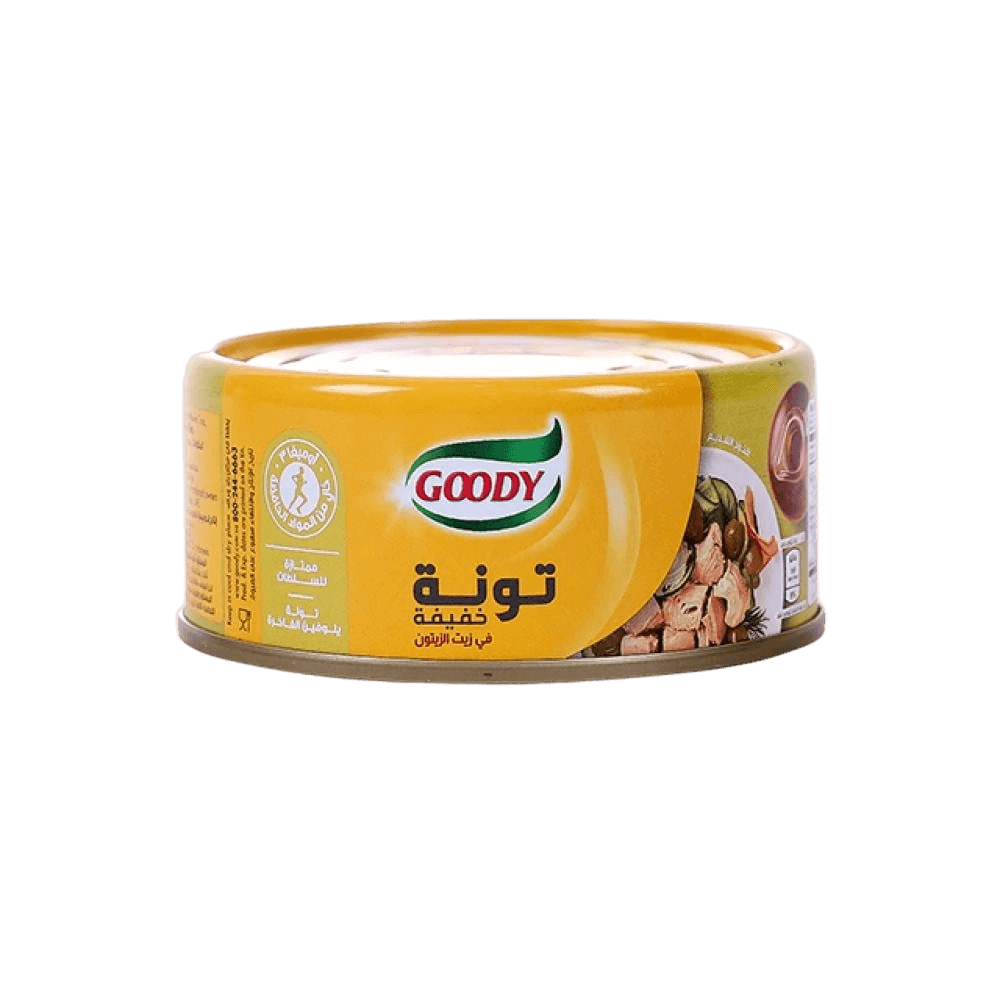 قودي تونه خفيفة بزيت الزيتون 160 جم