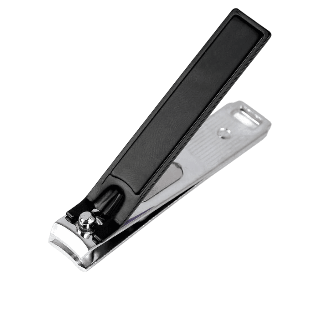 مقص اظافر اسود فضي