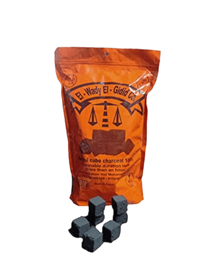 مكعبات فحم كبيرة 1 كجم