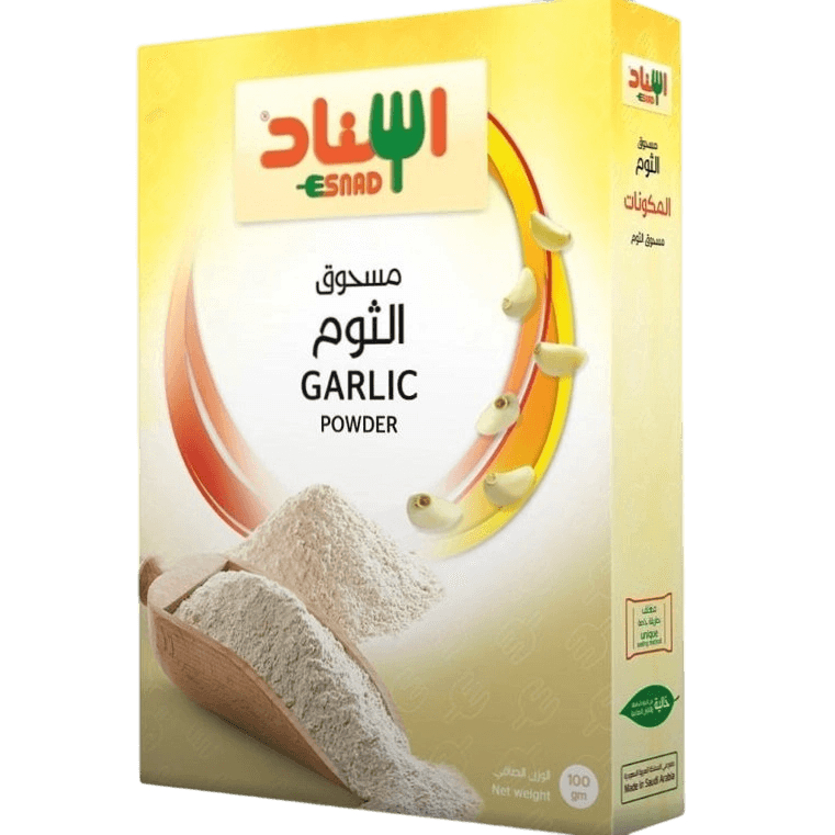 اسناد مسحوق الثوم 100 جم