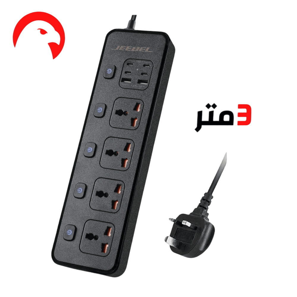 توصيلة 4 فيش 3 متر usb