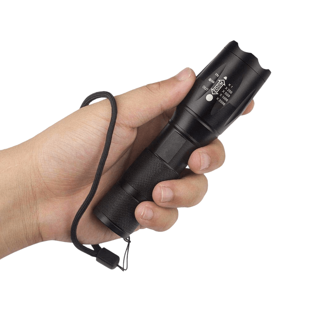 كشاف شاحن شنطة اسود